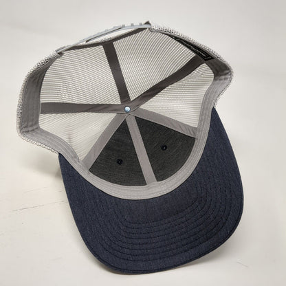 Blindsource Snapback Mesh Back Trucker Hat Blue M/L Richardson 6 Panel