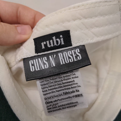 Guns N' Roses Slideback Hat Multi One Size Colorblock 6 Panel Vent Holes
