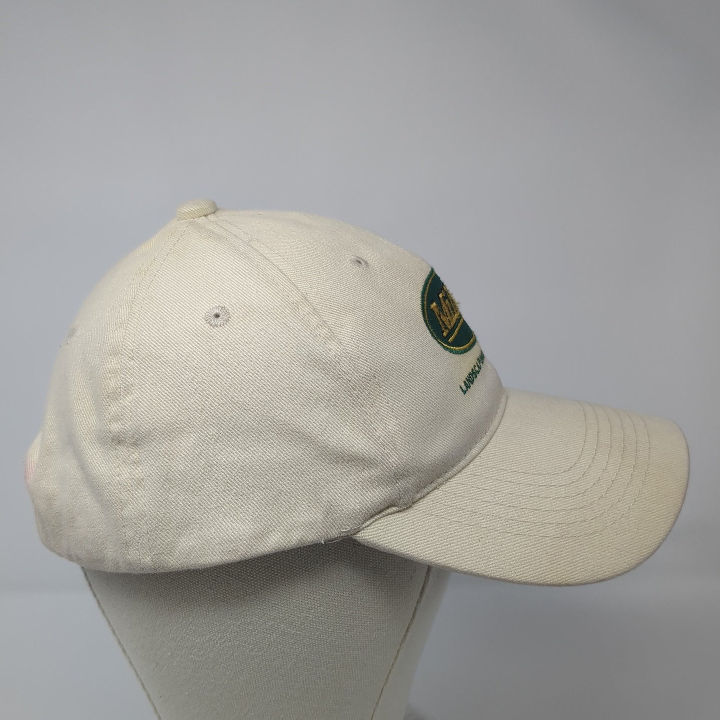 Miller's Landscaping & Lawn Care Slideback Hat Beige One Size Sportsman