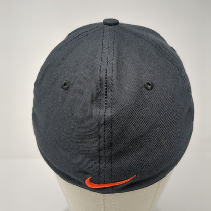Nike Team Oregon State Fitted Hat Black One Size Embroidered Logo