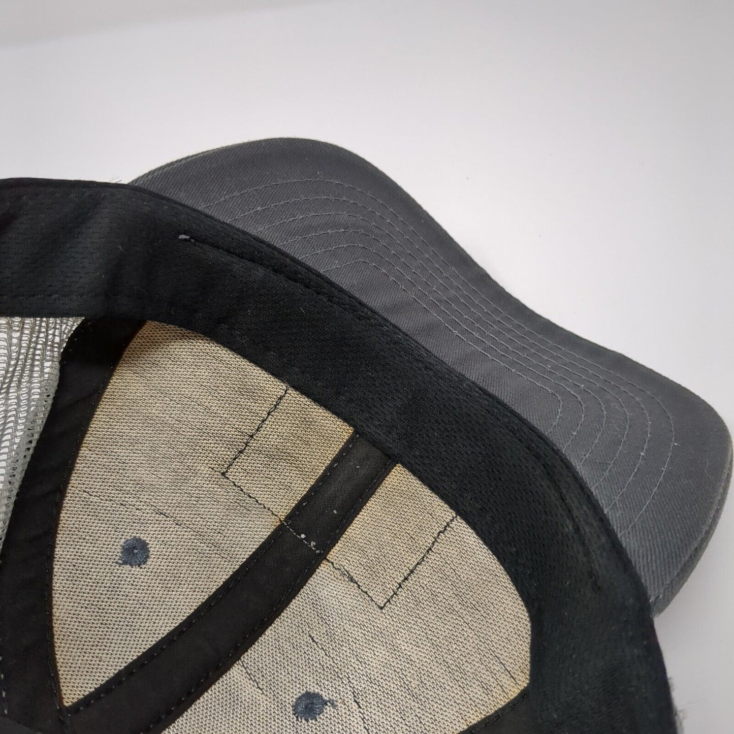 Red Wing Shoes Est 1905 Snapback Trucker Hat Gray One Size Adjustable Mesh Back