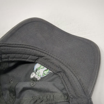Peanuts Snoopy Keep It Green Earth Gray One Size Baseball Cap Hat Slideback