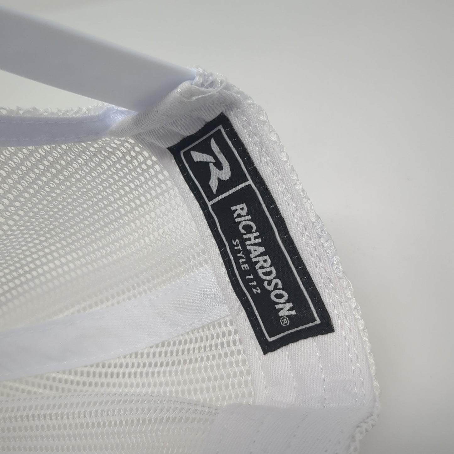 Game Inc Leather Patch Snapback Trucker Hat Gray One Size Mesh Back