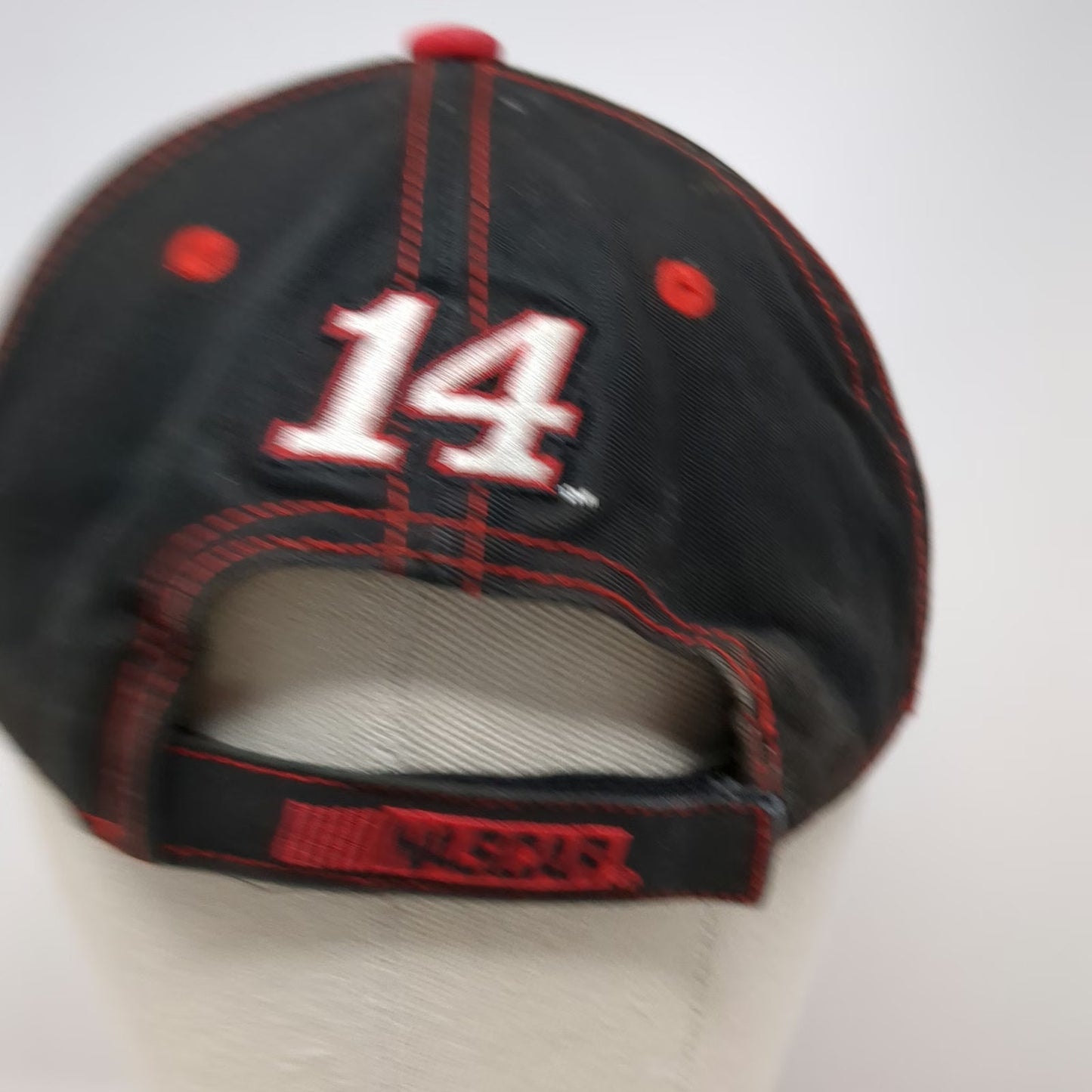 VF Imagewear Tony Stewart Office Depot NASCAR Baseball Cap Black Gray One Size