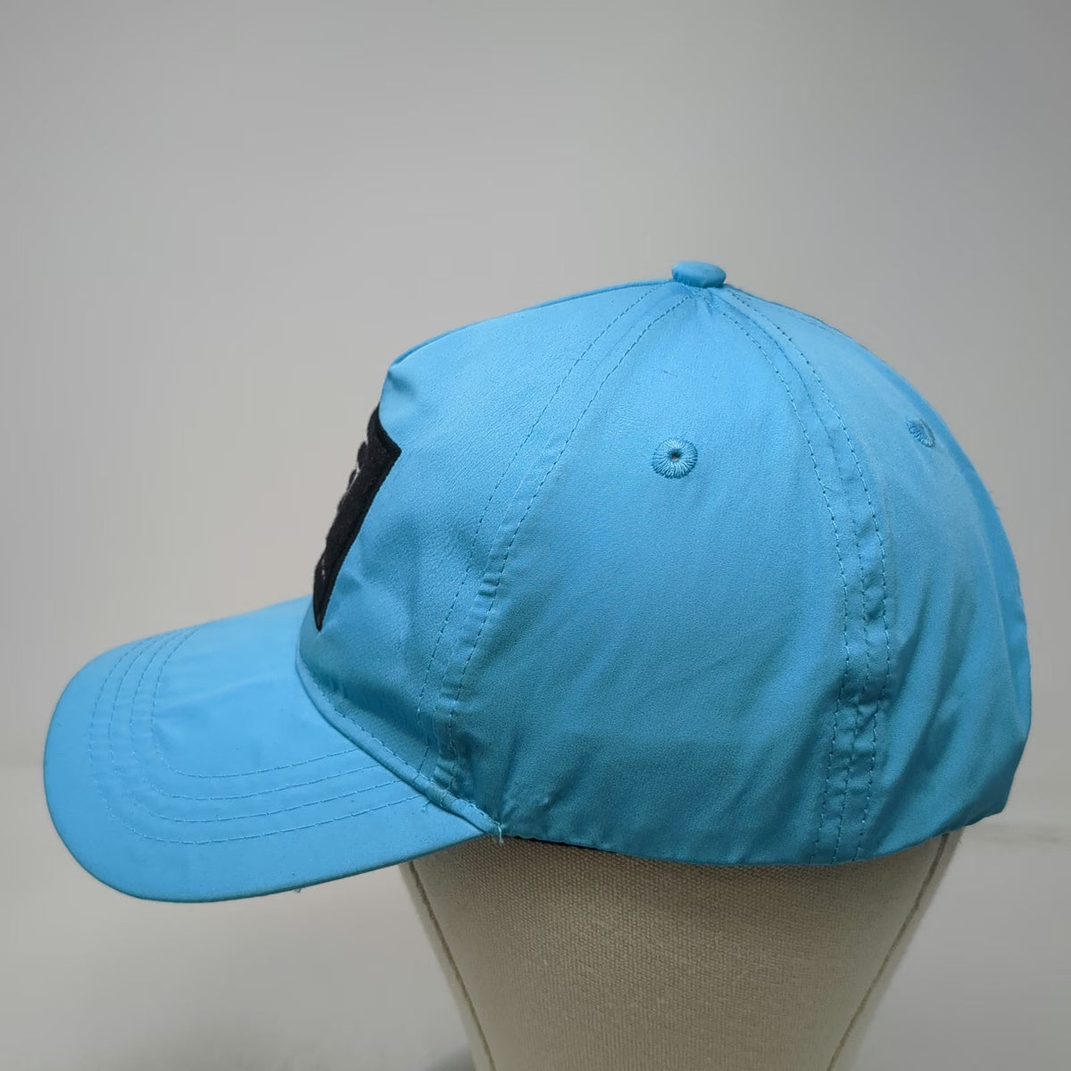 Rockwell 5 Panel Blue One Size Performance Snapback Patch Logo Hat Athletic