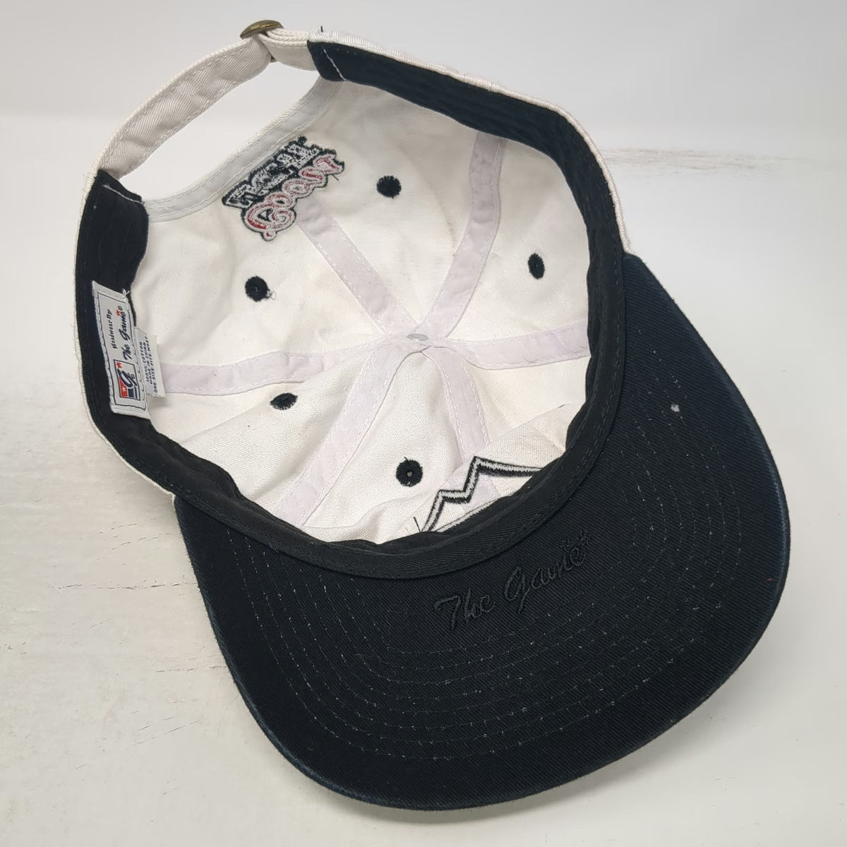 The Game Coors Light Beer Mountain Hat White One Size Baseball Cap Slideback