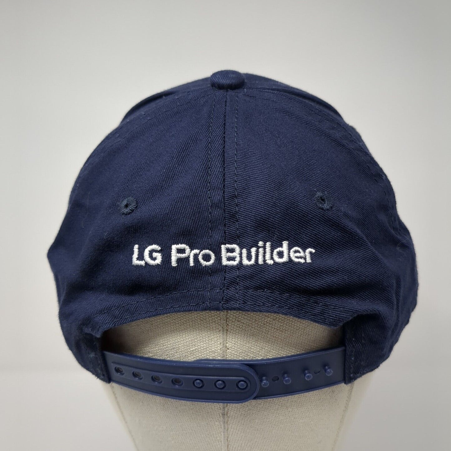 NAHB LG Pro Builder Snapback Hat Blue OS Adjustable Embroidered Outdoor Cap