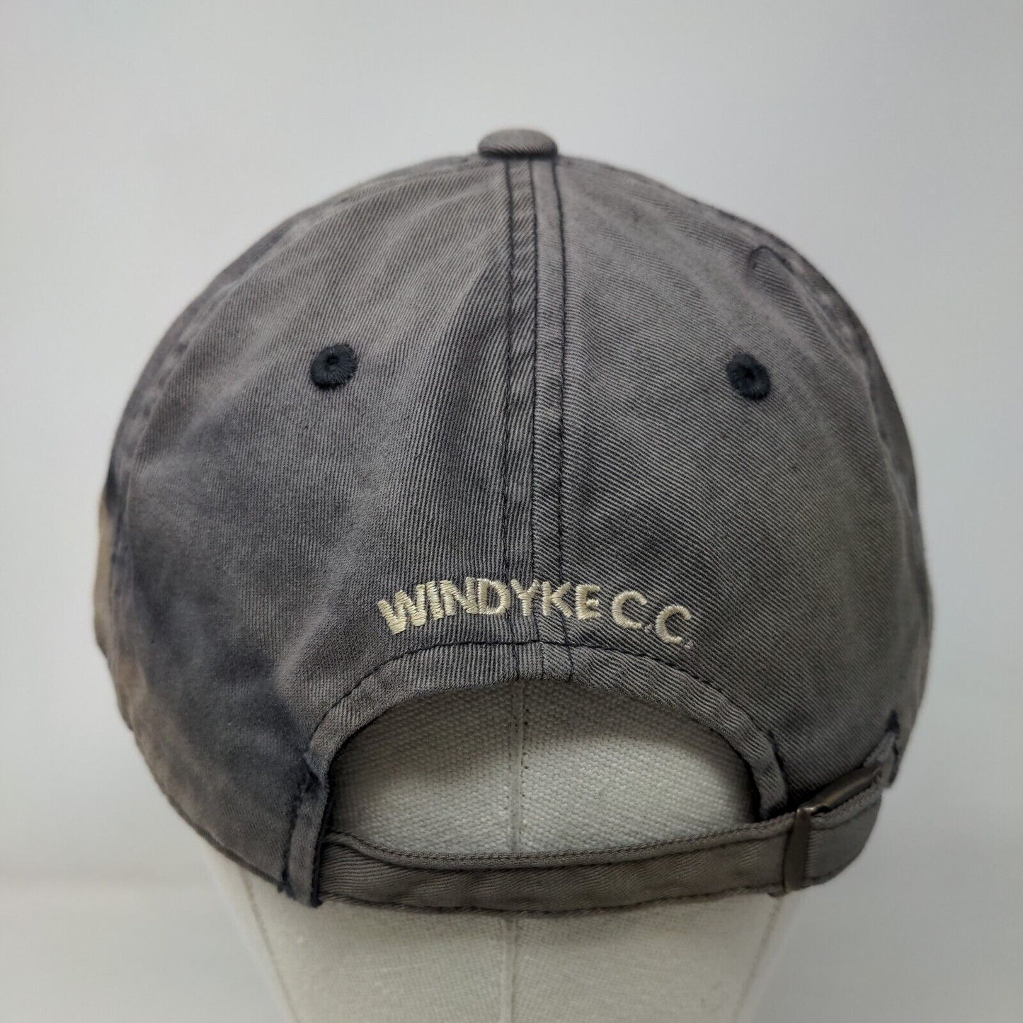 Windyke CC Slideback Hat Blue One Size Adjustable Vent Holes 6 Panel