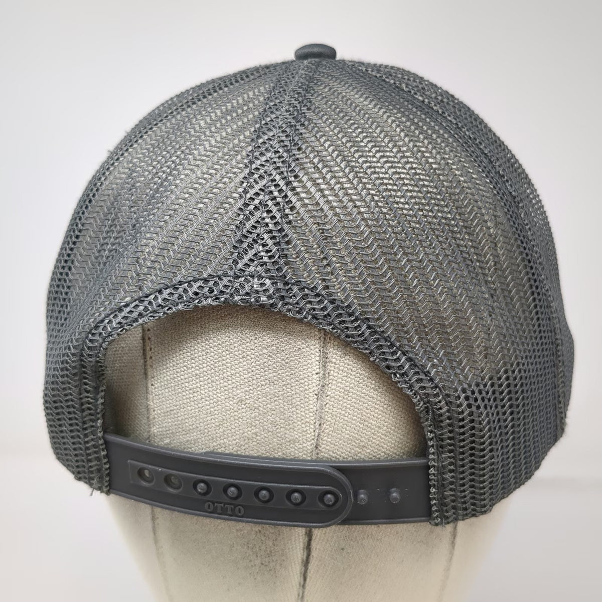 OTTO Trucker Hat Gray One Size elan Always Good Times Mesh Snapback Polyester