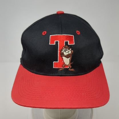 Tasmanian Devil Snapback Hat Multicolor OS Adjustable Embroidered Looney Tunes