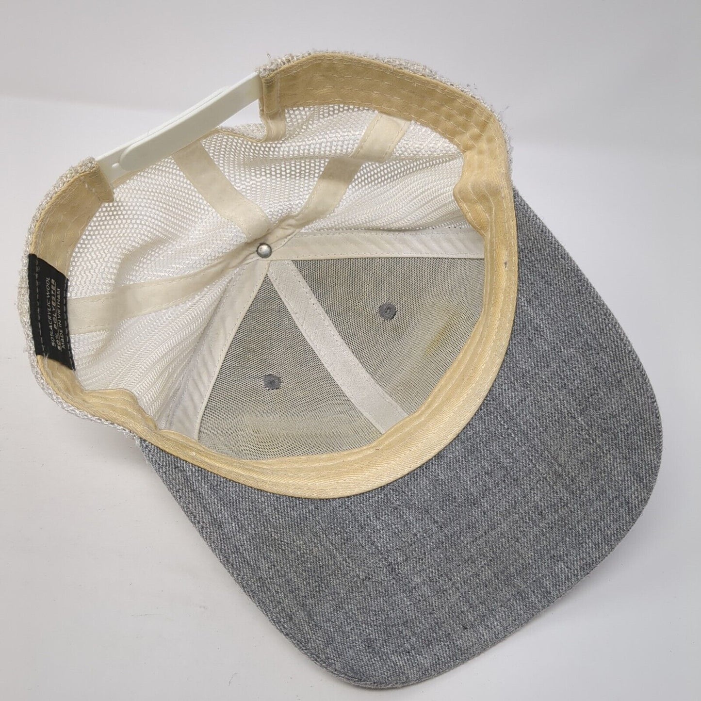 Colorado Snapback Mesh Back Trucker Hat Gray One Size Embroidered