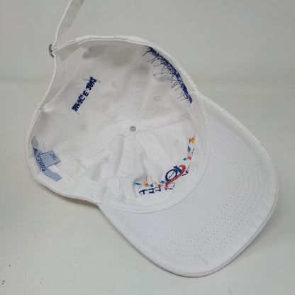 Port & Company Men's Slideback Hat White Blessing of the Feet 2022 Logo