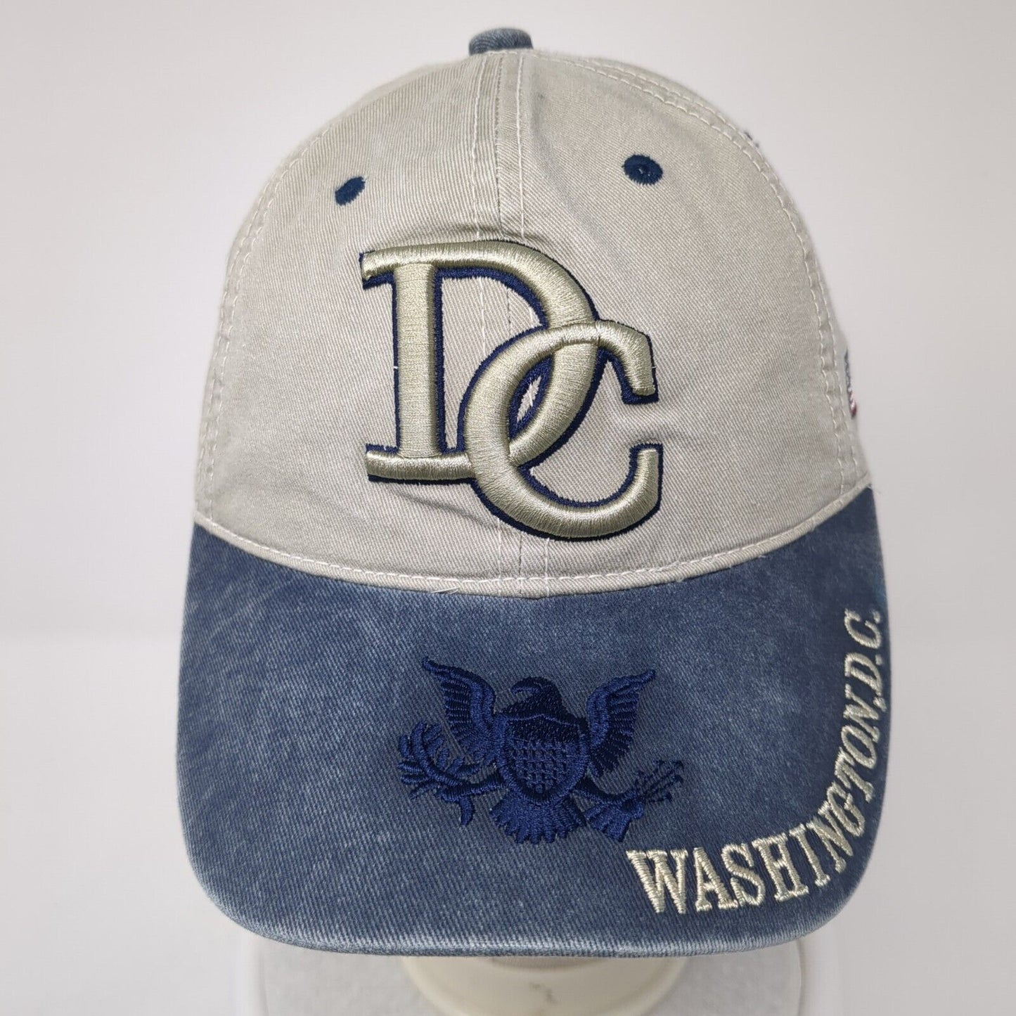 Washington, D.C. Slideback Hat Multi One Size Adjustable USA Flag