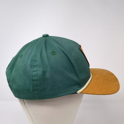 Sendero Zion National Park Green Snapback Hat One Size Topo Map Rope Adjustable