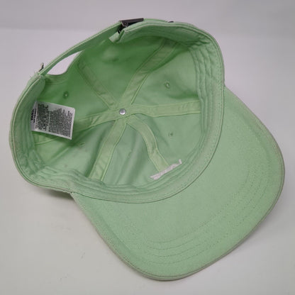 Vans Slideback Hat Green One Size Adjustable Embroidered Solid 6 Panel