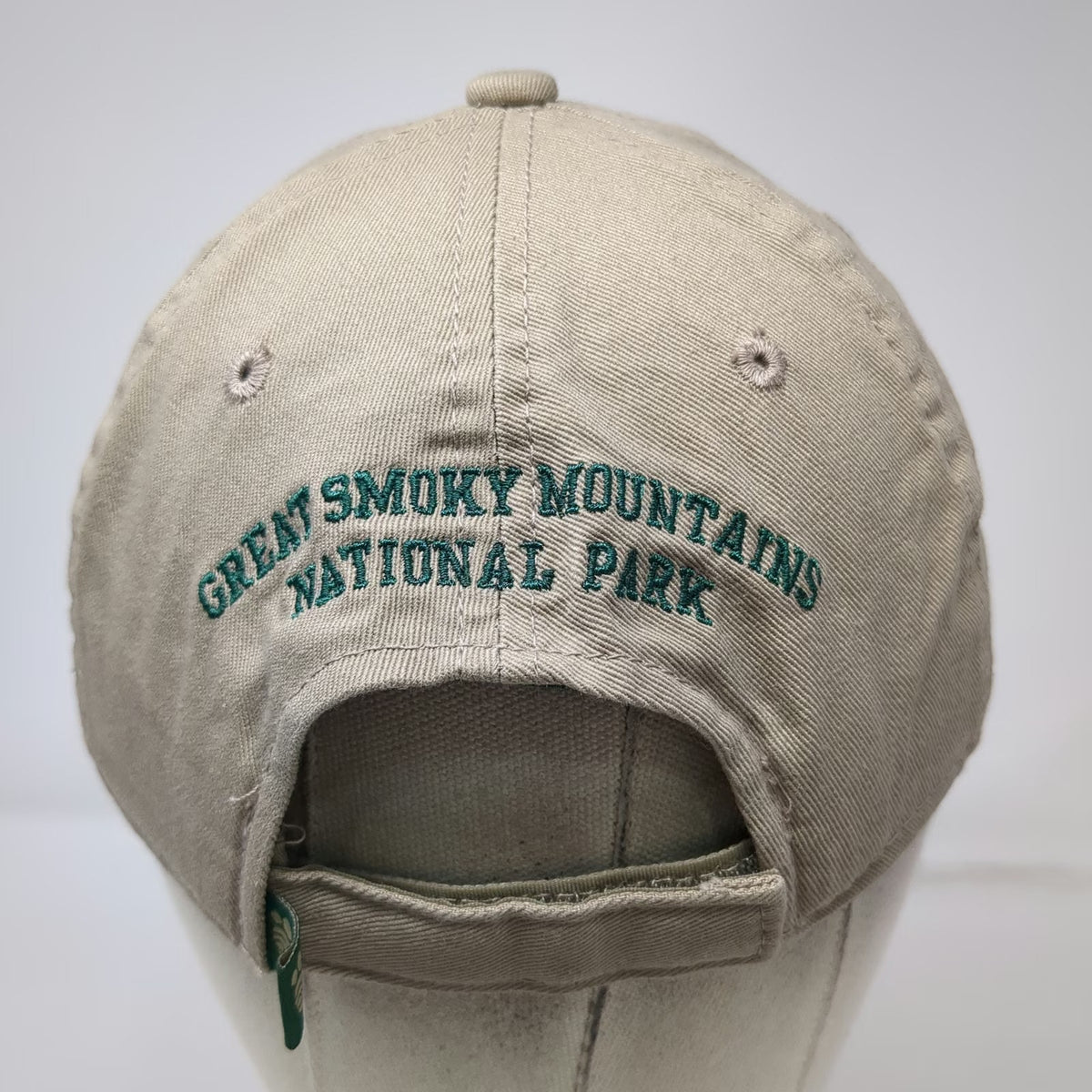 Great Smoky Mountains Association Baseball Cap Beige One Size National Park Hat