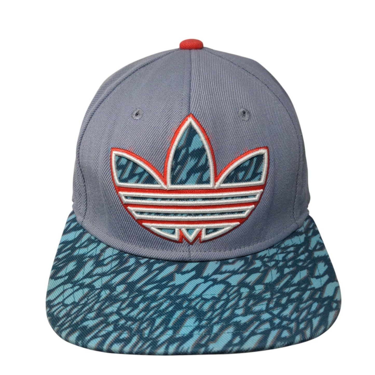 Adidas Trefoil Slideback Hat Multicolor One Size Adjustable Embroidered