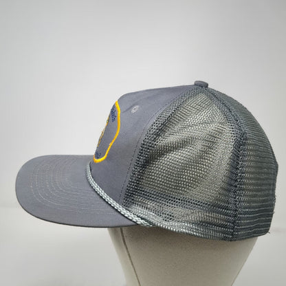 Head To Toe Trucker Hat Gray Snapback Idaho Fish Game Wildlife Heritage Vintage