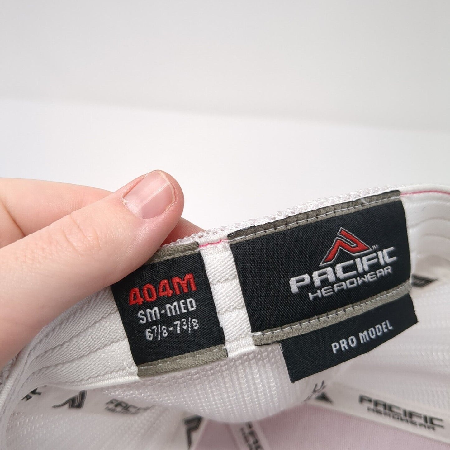 KW Kenworth Fitted Trucker Hat Pink 6 7/8-7 3/8 Adjustable Mesh Pacific Headwear