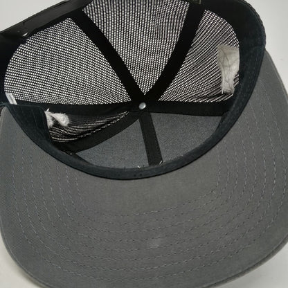 Richardson Trucker Hat Gray Black One Size ABC Supply Co 211 Bradenton Florida