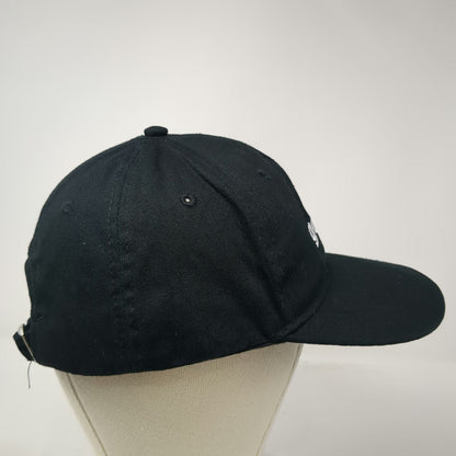 Gopuff Baseball Cap Black White One Size Slideback Embroidered Logo 6 Panel Hat