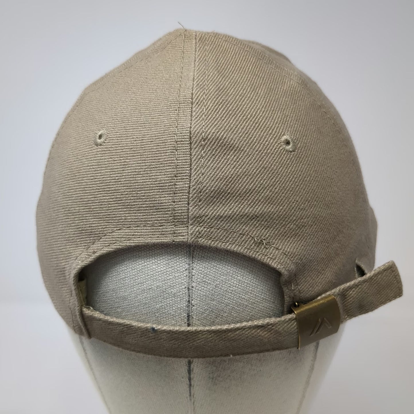 Mohr's Baseball Cap Brown One Size 2008 Cartoon Chuckwagon Patch Slideback Hat