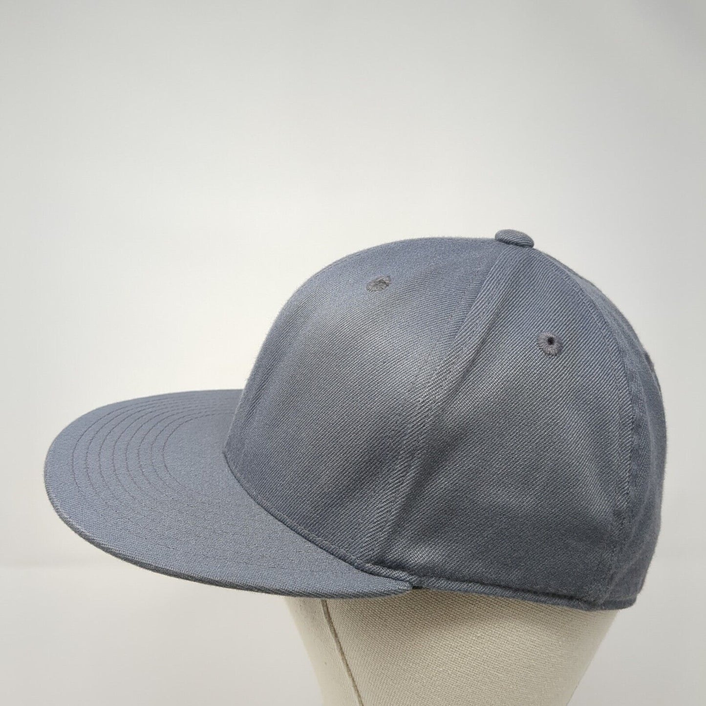 Idaho Fitted Hat Gray 6 7/8-7 1/4 Embroidered 210 Fitted Solid 6 Panel