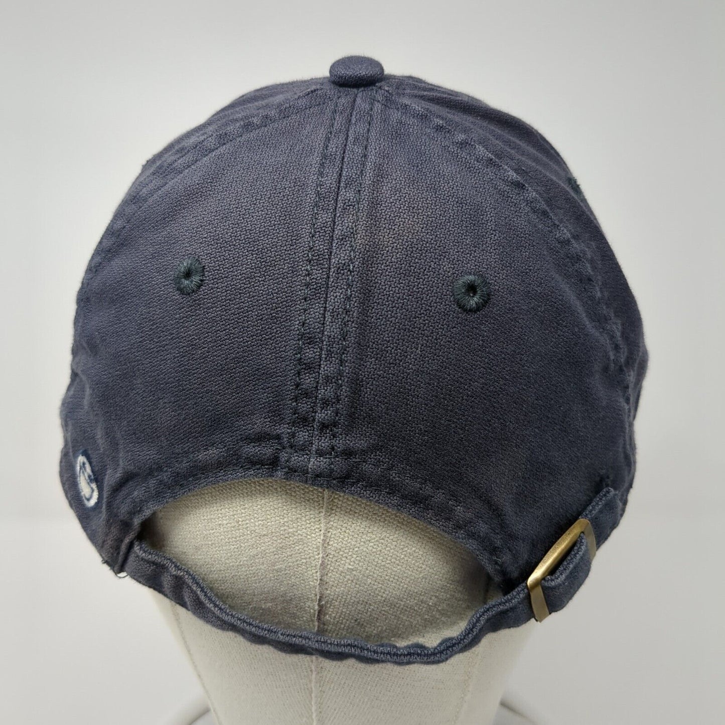 Fish Slideback Hat Blue One Size Adjustable Embroidered Life Is Good