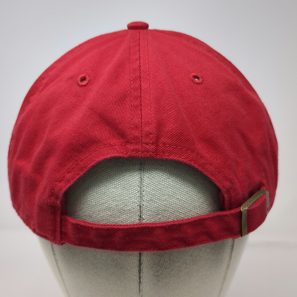 Nebraska Cornhuskers NCAA '47 Red One Size Embroidered Logo Slideback Cap Hat
