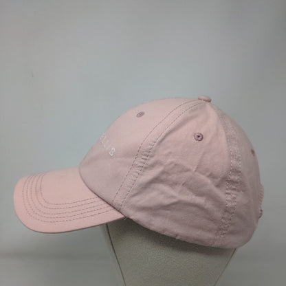 Perry Ellis Slideback Hat Pink OSFA Embroidered Adjustable 6 Panel