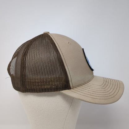 Onager Optek Snapback Mesh Back Trucker Hat Brown One Size Richardson