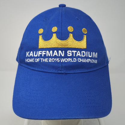 Kauffman Stadium Home of The 2015 Worlds Champions Baseball Cap Blue One Size