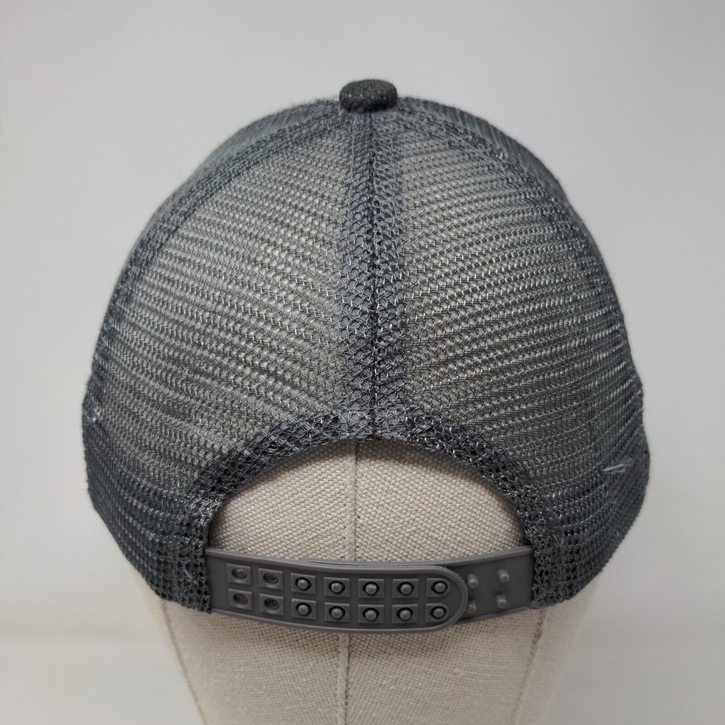 Mazter Ace Of Spades Patch Snapback Mesh Back Trucker Hat Gray One Size