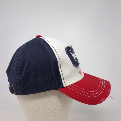 CR Costa Rica Slideback Hat Multi One Size Adjustable Colorblock Morpho