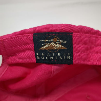 Prairie Mountain Alaska Last Frontier Pink One Size Baseball Cap Slideback Hat