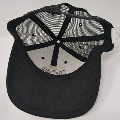 Inventory Sales Company Snapback Trucker Hat Black One Size Mesh Back