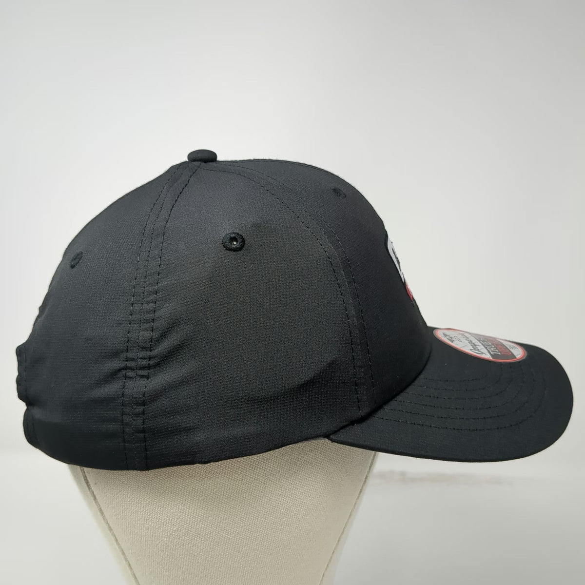 Imperial Baseball Cap Black OSFM AJGA Golf Performance Adjustable Hat UPF 50+