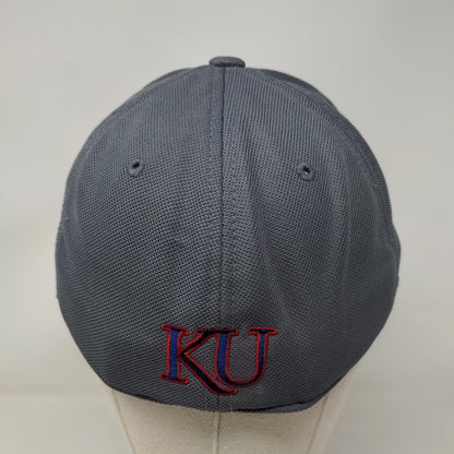Top of the World Kansas Jayhawks Fitted Hat OSFA Embroidered Logo NCAA