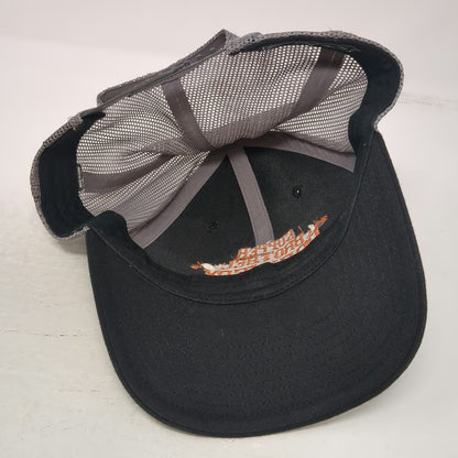 Richardson Trucker Hat Black Gray One Size Mesh Snapback Copper Brothel Brewery