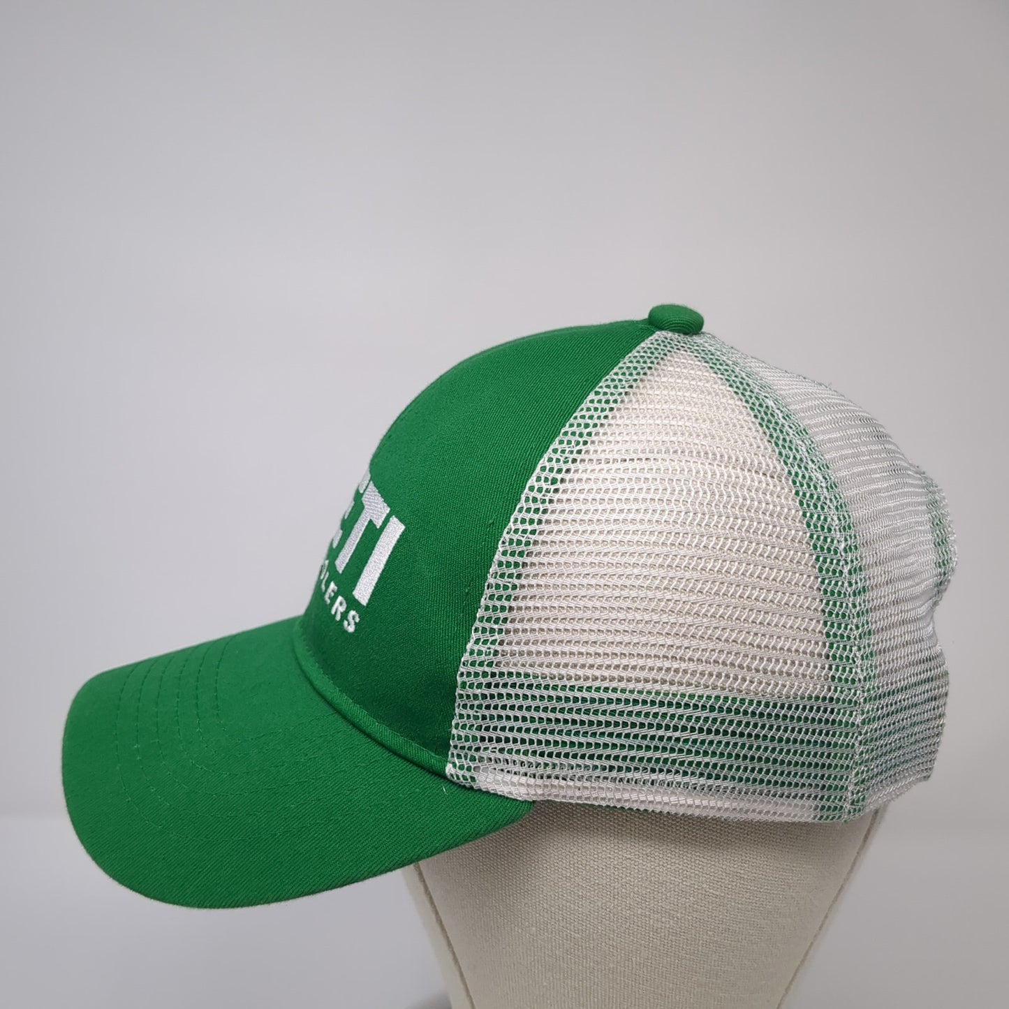 YETI Coolers Snapback Trucker Hat Green OS Adjustable Embroidered Mesh Back