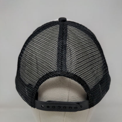 Annie's Army Snapback Trucker Hat Black OSFM Adjustable Mesh Back Rope Otto