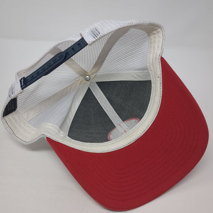 Travis Mathew Life On Tour Snapback Trucker Hat Multi One Size Mesh Back