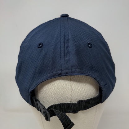 Hunter French Horn Slideback Hat Blue One Size Embroidered Adjustable