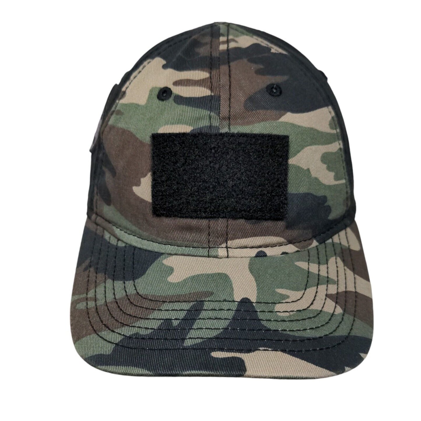 Dri-Duck Breakfast Station Strapback Hat Camouflage One Size 6 Panel Cotton