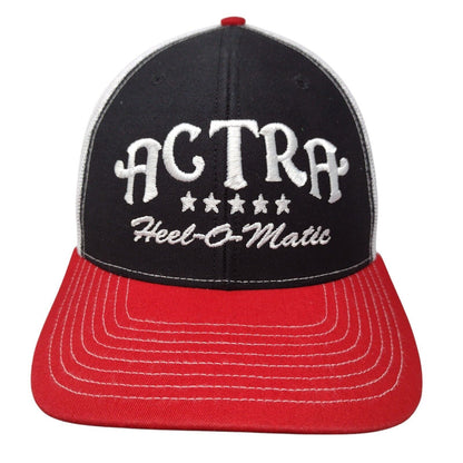 Actra Heel-O-Matic Snapback Trucker Hat Multicolor One Size Mesh Back