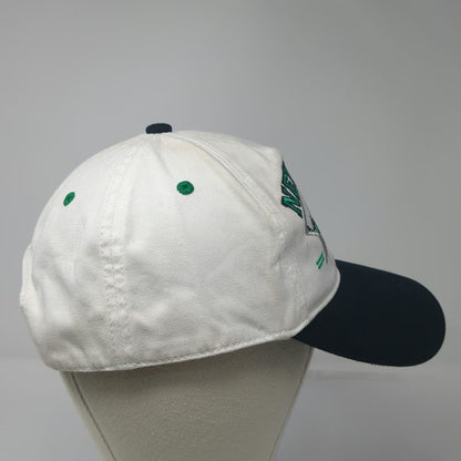 The Classics 5 Panel White Hat One Size New York Skyline City Patch Snapback