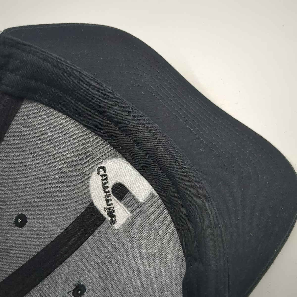 Richardson Trucker Hat Black One Size Snapback Cummins Logo Mesh Back Cap
