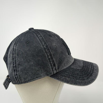 '47 MLB New York Yankees Baseball Cap Black OSFM Washed Cotton Adjustable Hat