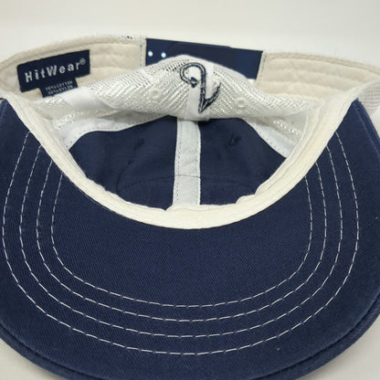 HitWear Trucker Hat Blue One Size muve MUSIC Mesh Snapback Contrast Stitching