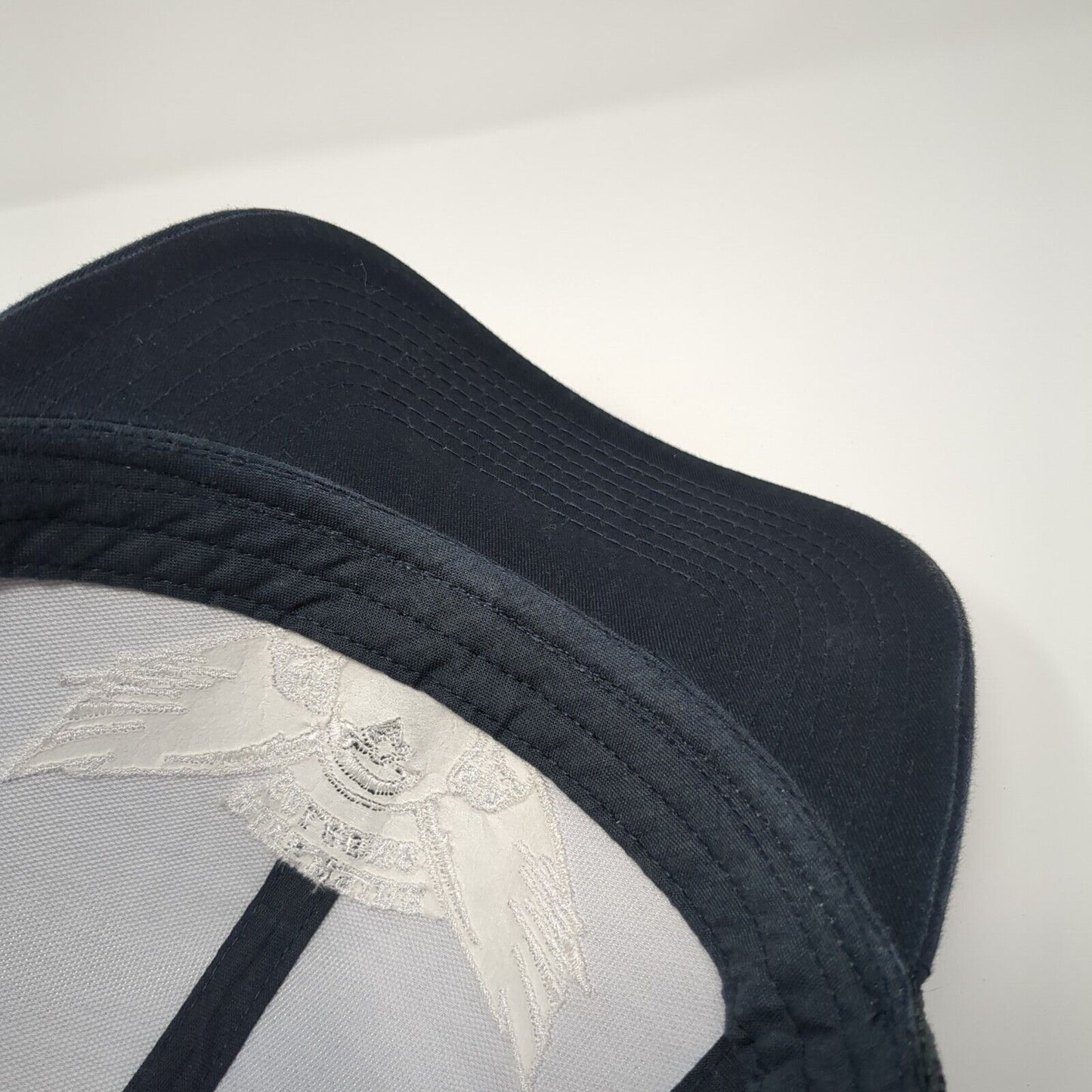 Riverside Falcons Snapback Trucker Hat Blue OS Adjustable Embroidered Mesh Back